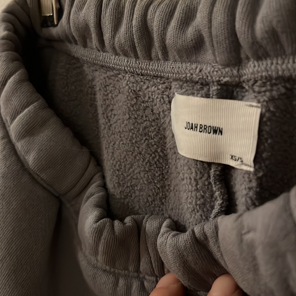 Joah Brown Empire Joggers in Stone - Picture 5 of 6